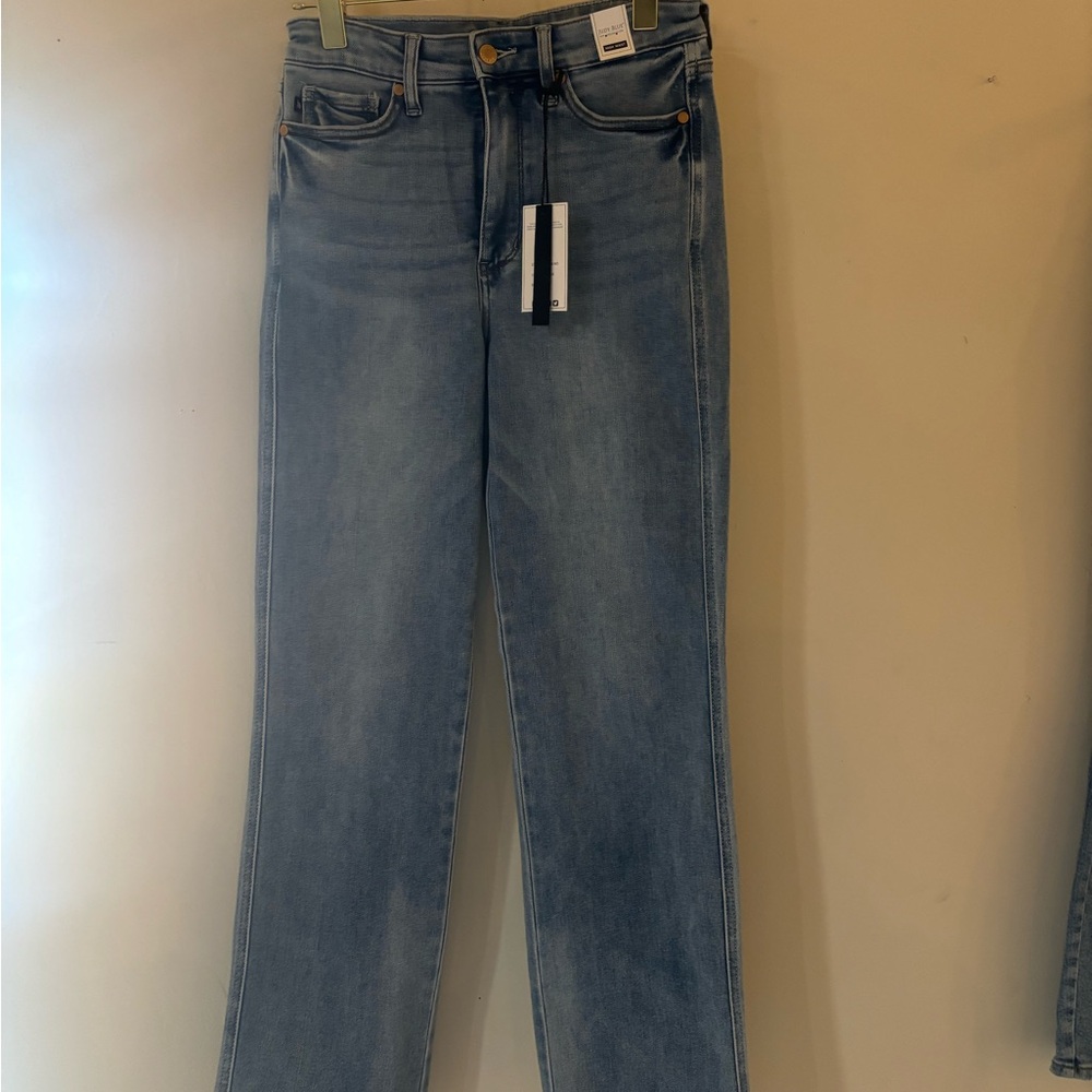 Judy Blue Straight Leg Blue Jeans